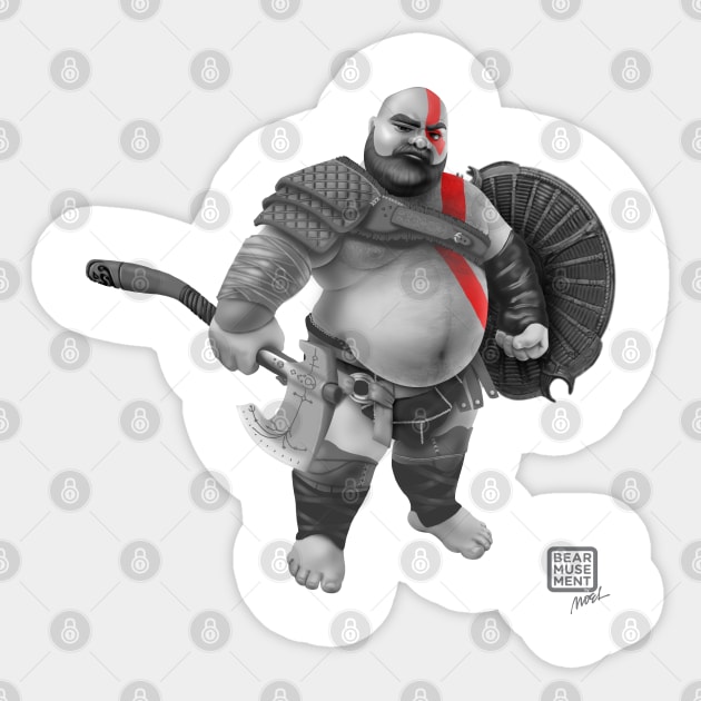 Danny Kratos! Sticker by BEarMUSEMENT